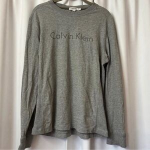 Calvin Klein Scoopneck Long Sleeve Sweater Pullover Sweatshirt Size Medium